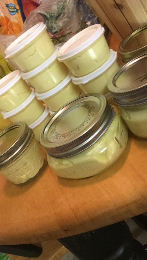 Raw shea butter